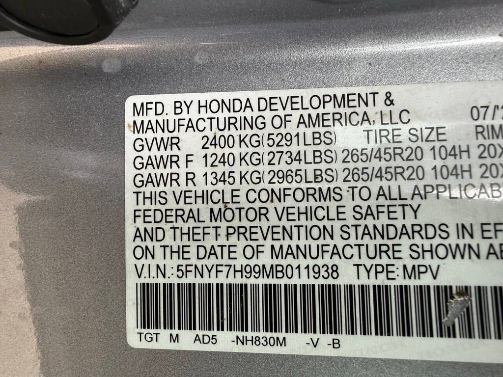 Honda Passport Vehicle Full-screen Gallery Image 34