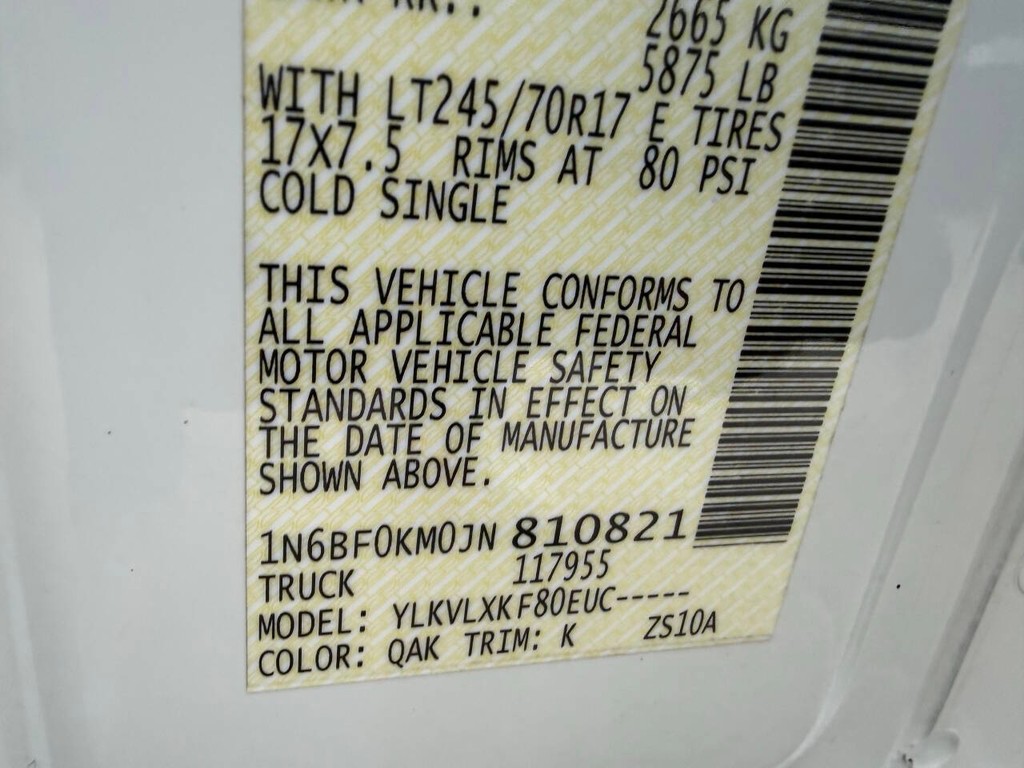 Nissan NV Cargo Vehicle Full-screen Gallery Image 21