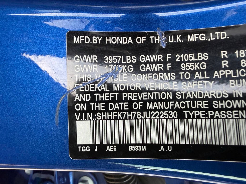 Honda Civic Hatchback Vehicle Full-screen Gallery Image 33