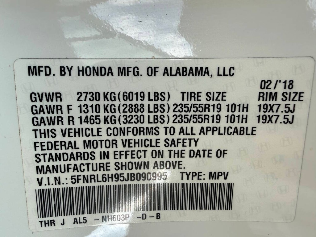 Honda Odyssey Vehicle Full-screen Gallery Image 33