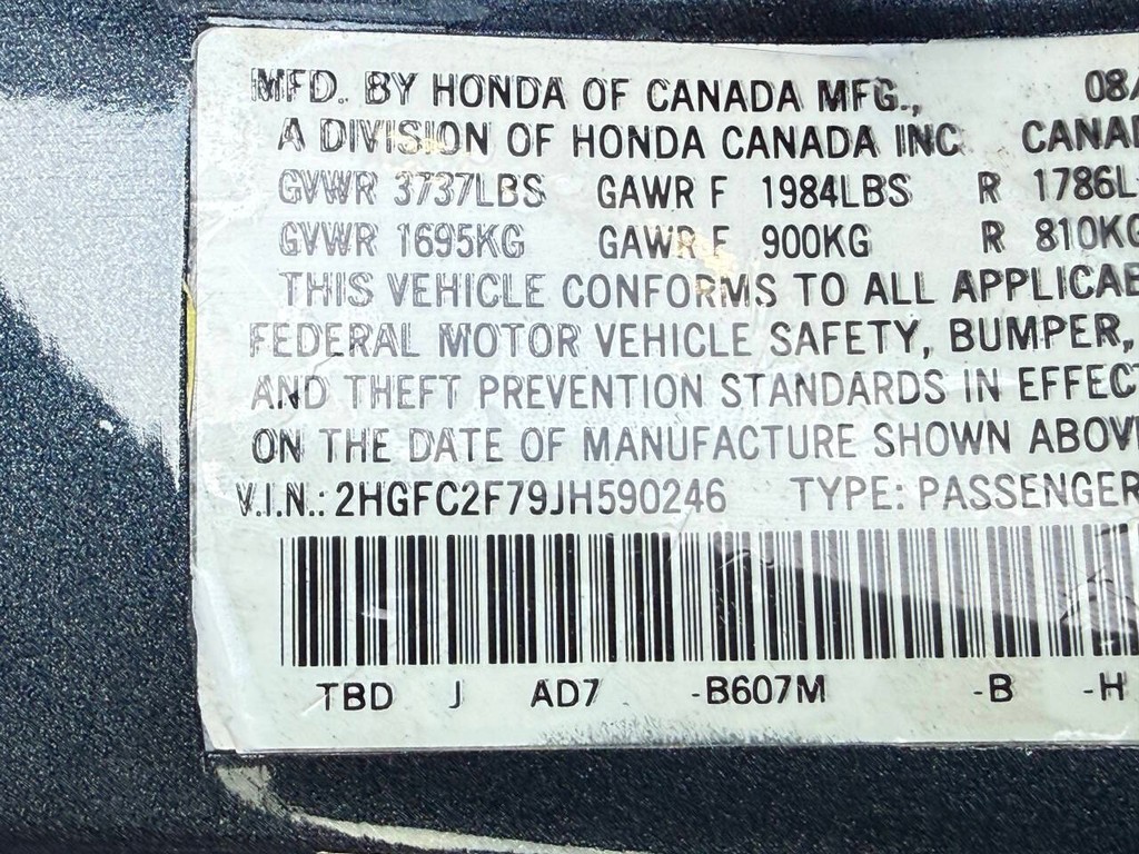 Honda Civic Sedan Vehicle Full-screen Gallery Image 32