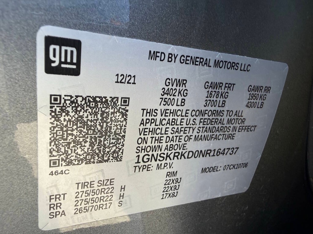 Chevrolet Tahoe Vehicle Full-screen Gallery Image 35