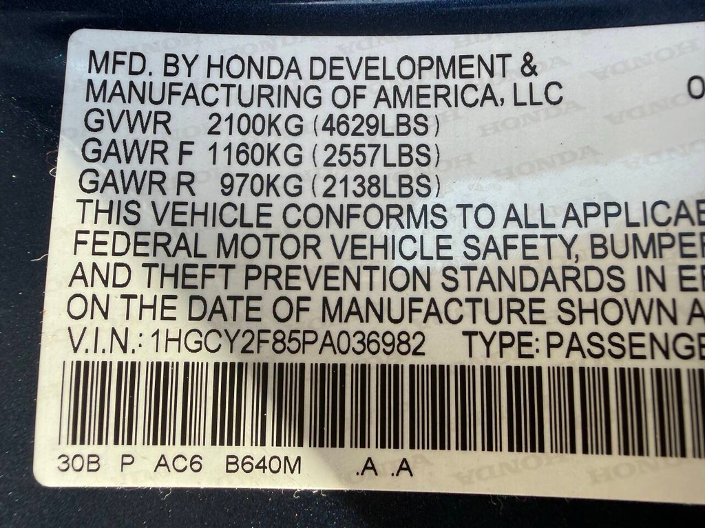 Honda Accord Hybrid Vehicle Full-screen Gallery Image 33