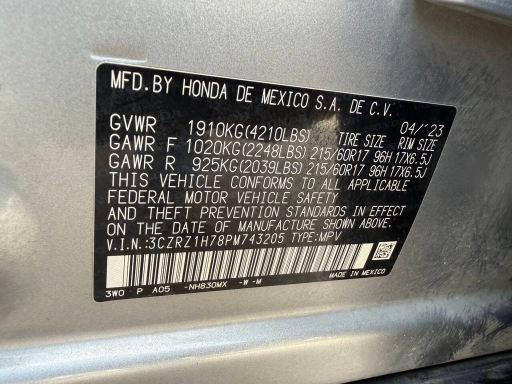 Honda HR-V Vehicle Full-screen Gallery Image 31