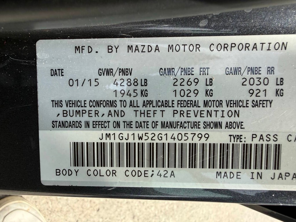 Mazda Mazda6 Vehicle Full-screen Gallery Image 35