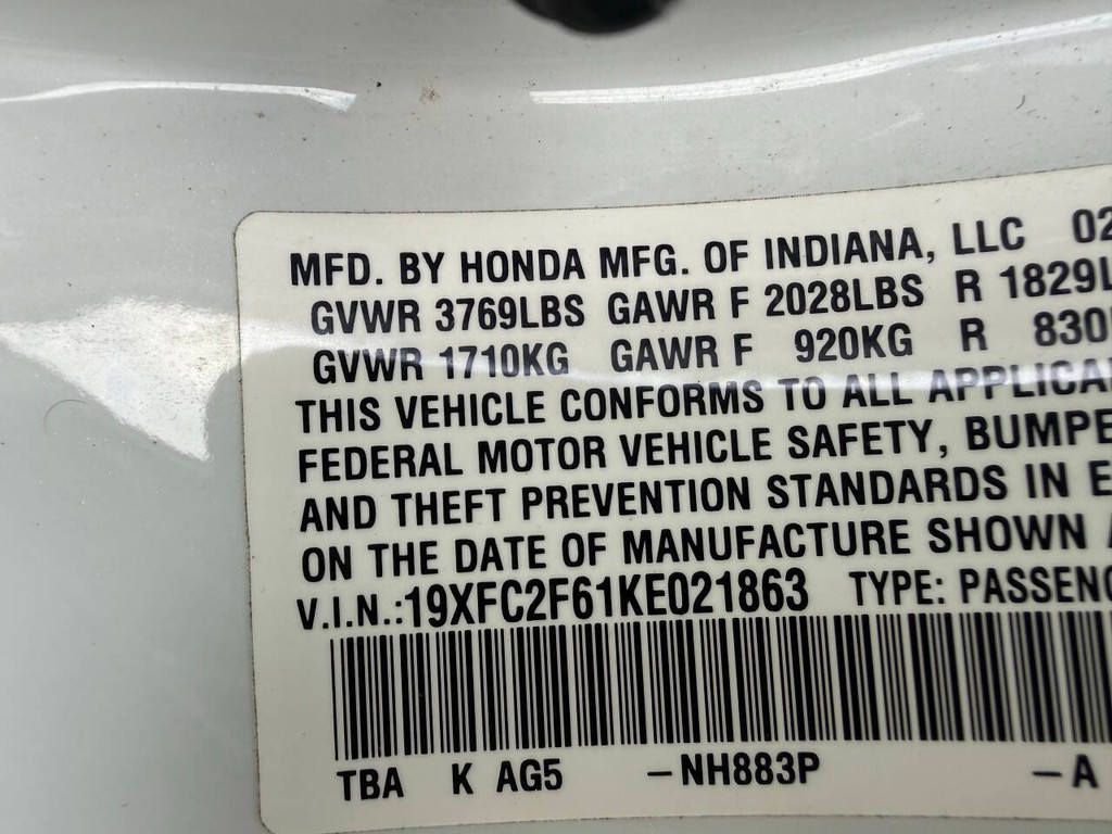 Honda Civic Sedan Vehicle Full-screen Gallery Image 33