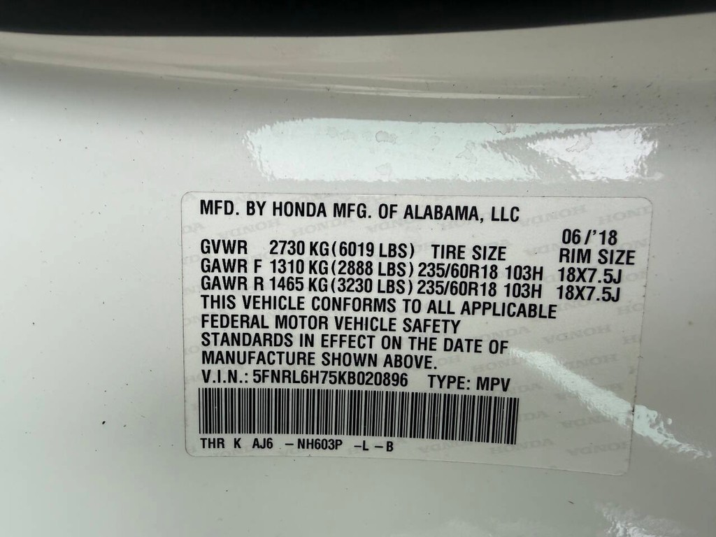 Honda Odyssey Vehicle Full-screen Gallery Image 37