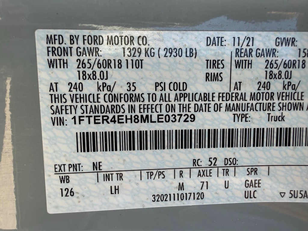 Ford Ranger Vehicle Full-screen Gallery Image 31