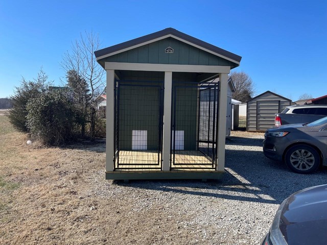 Twin City Barns 2-Run Dog Kennel 8x16 - Paragould AR