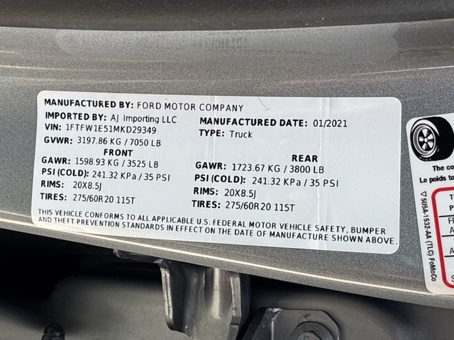 2021 Ford F-150 4WD XLT SuperCrew image 41