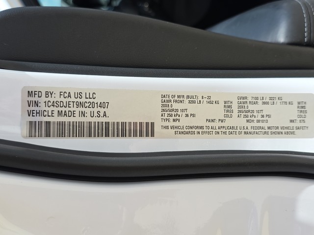 2022 Dodge Durango Citadel AWD image 47