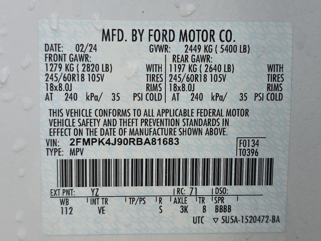 2024 Ford Edge SEL AWD image 44