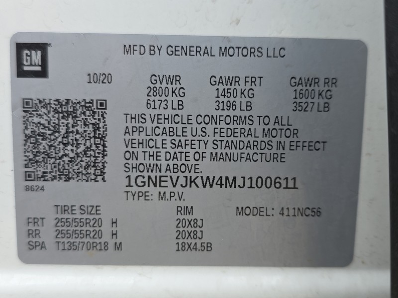 Chevrolet Traverse Vehicle Full-screen Gallery Image 47