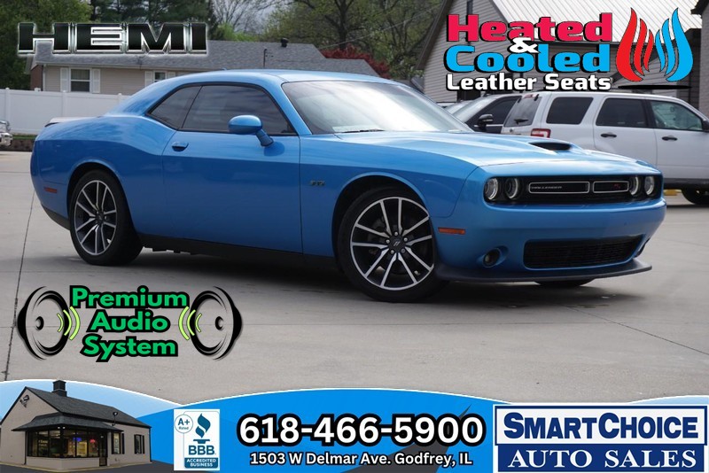 B5 Blue Pearlcoat 2023 Dodge Challenger R/T RWD Coupe Rear-Wheel Drive 8-Speed Automatic