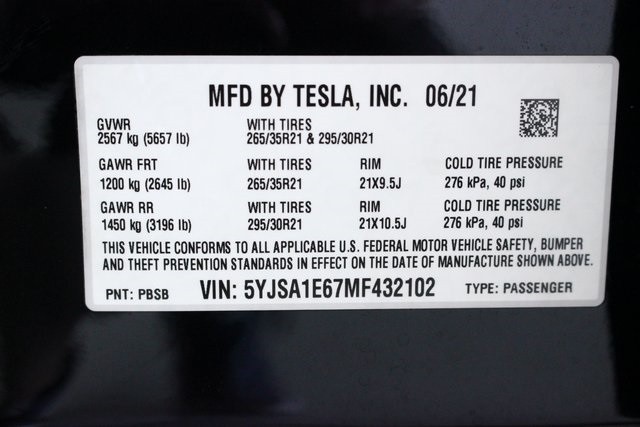 Tesla Model S Thumbnail Image 159
