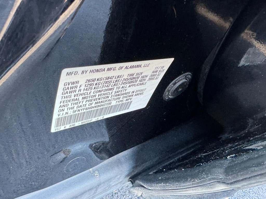 Honda Pilot Vehicle Full-screen Gallery Image 27