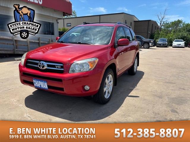 2007 Toyota RAV4 Limited at Steve Chapman Motor Sales in Austin TX