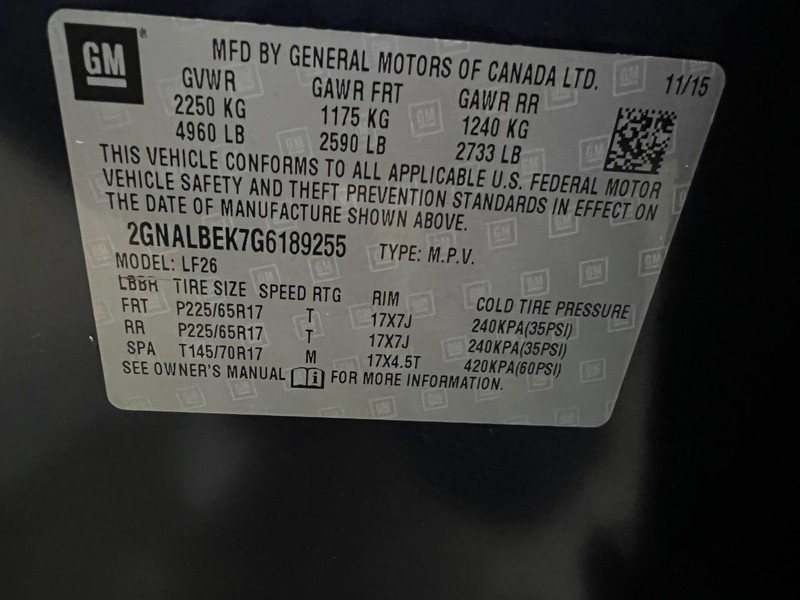 Chevrolet Equinox Vehicle Full-screen Gallery Image 8