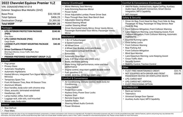 Chevrolet Equinox Vehicle Full-screen Gallery Image 47