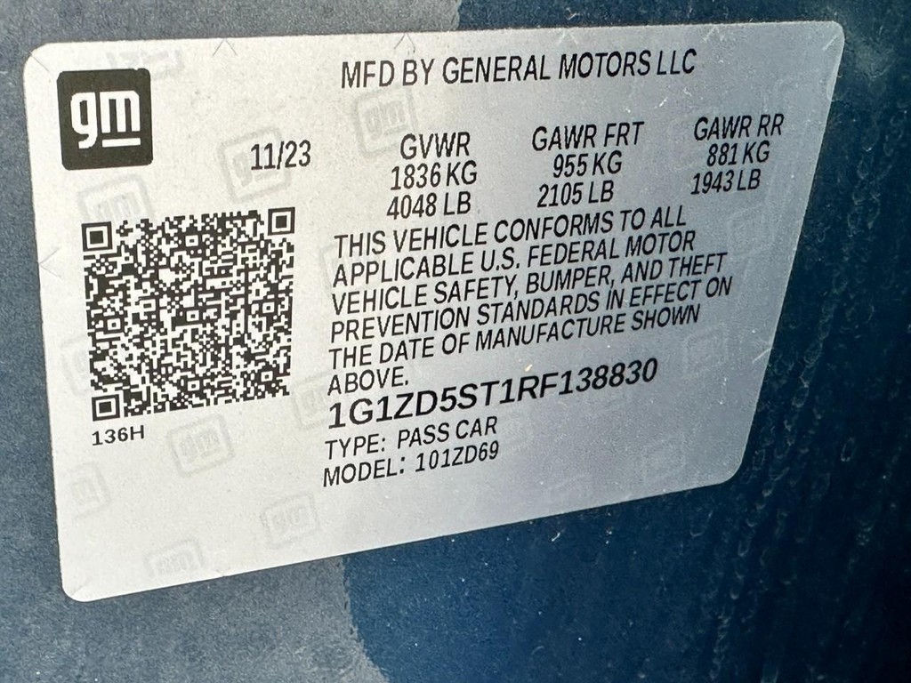 Chevrolet Malibu Vehicle Full-screen Gallery Image 21