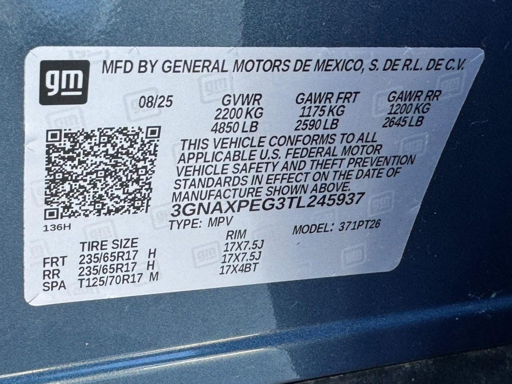 Chevrolet Equinox Vehicle Full-screen Gallery Image 22