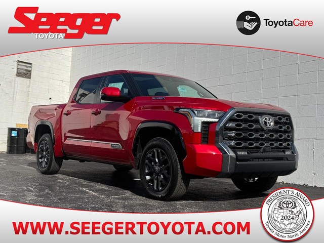2025 Toyota Tundra 4WD Hybrid Platinum at Seeger Toyota in St. Louis MO