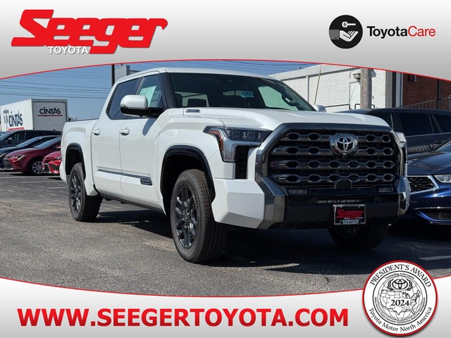 2025 Toyota Tundra 4WD Hybrid Platinum at Seeger Toyota in St. Louis MO