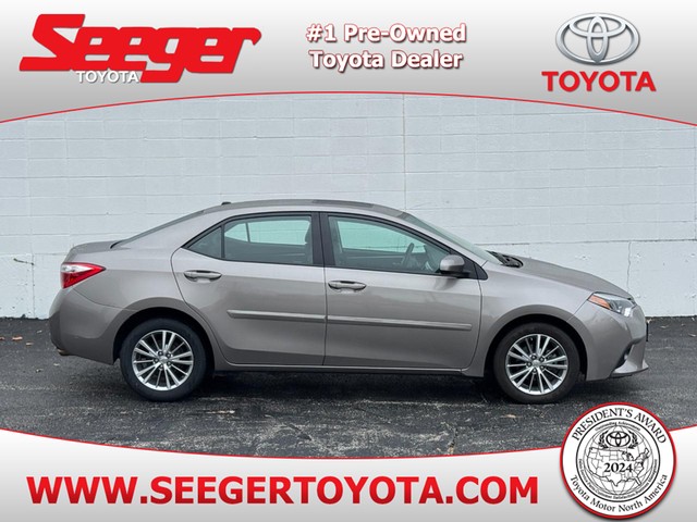 2015 Toyota Corolla 4dr Sdn (Natl) at Seeger Toyota in St. Louis MO
