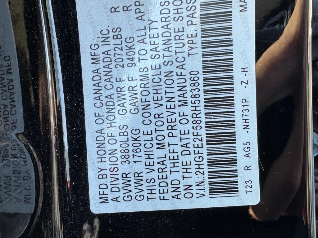 Honda Civic Sedan Vehicle Full-screen Gallery Image 25