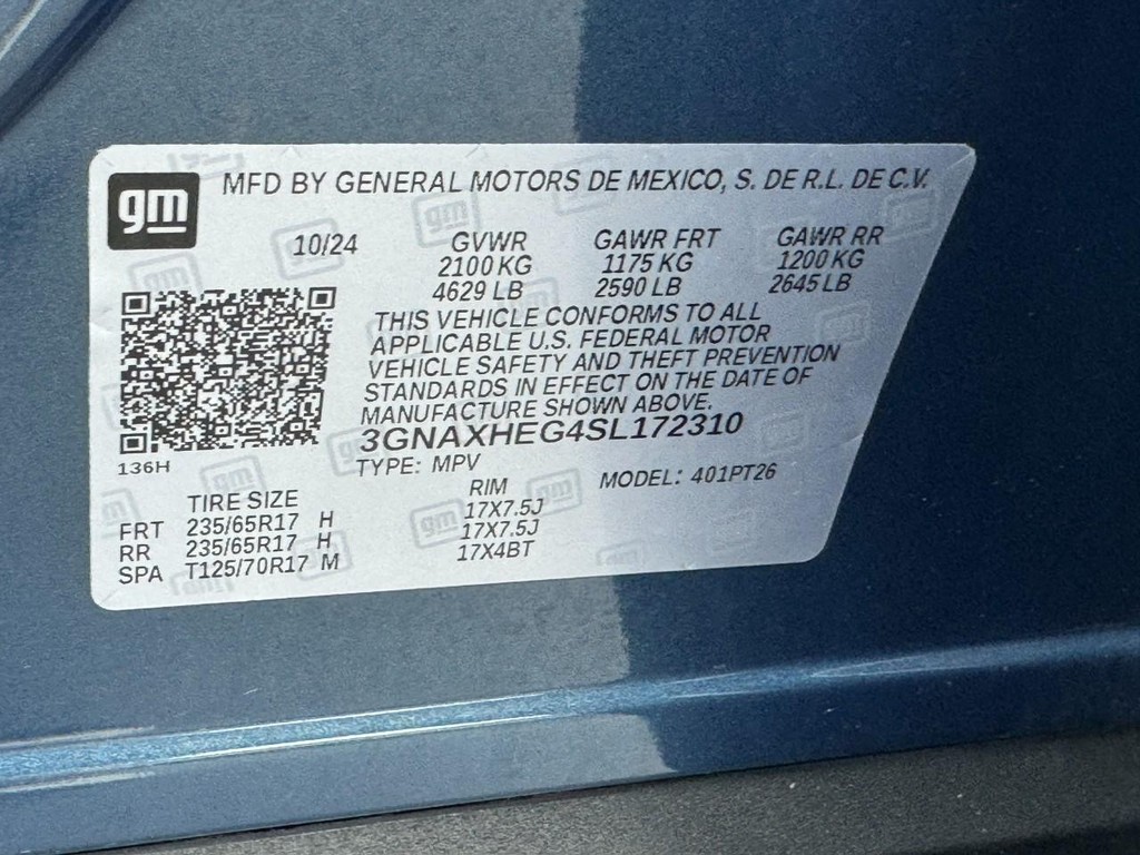 Chevrolet Equinox Vehicle Full-screen Gallery Image 25
