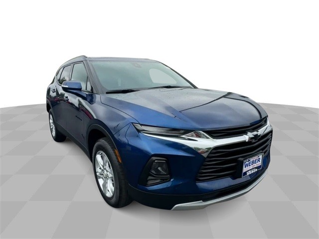 Used 2022 Chevrolet Blazer 2LT with VIN 3GNKBCR42NS218183 for sale in Creve Coeur, MO