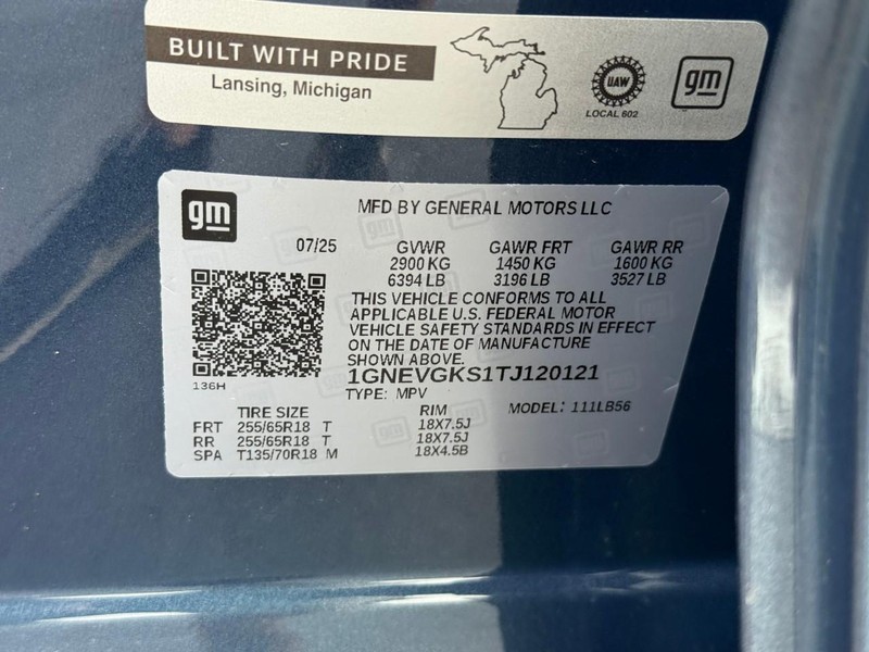 Chevrolet Traverse Vehicle Full-screen Gallery Image 18