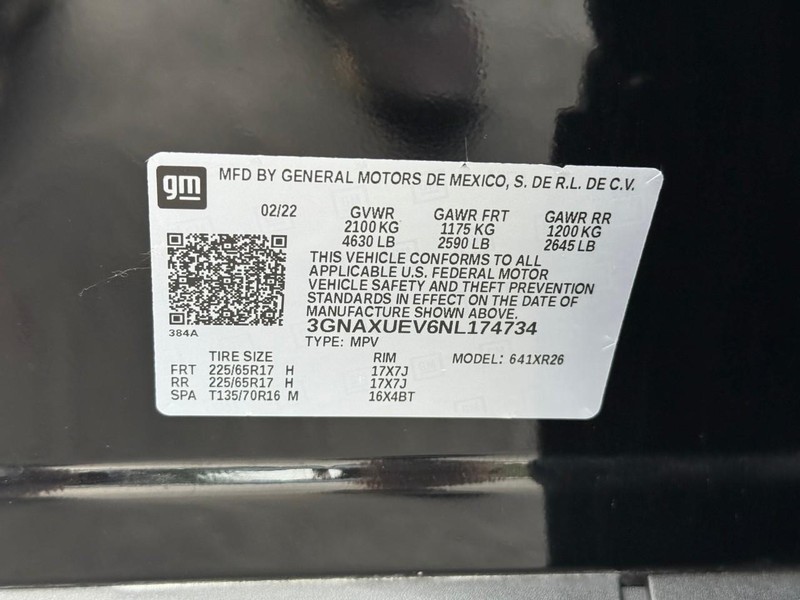 Chevrolet Equinox Vehicle Full-screen Gallery Image 22