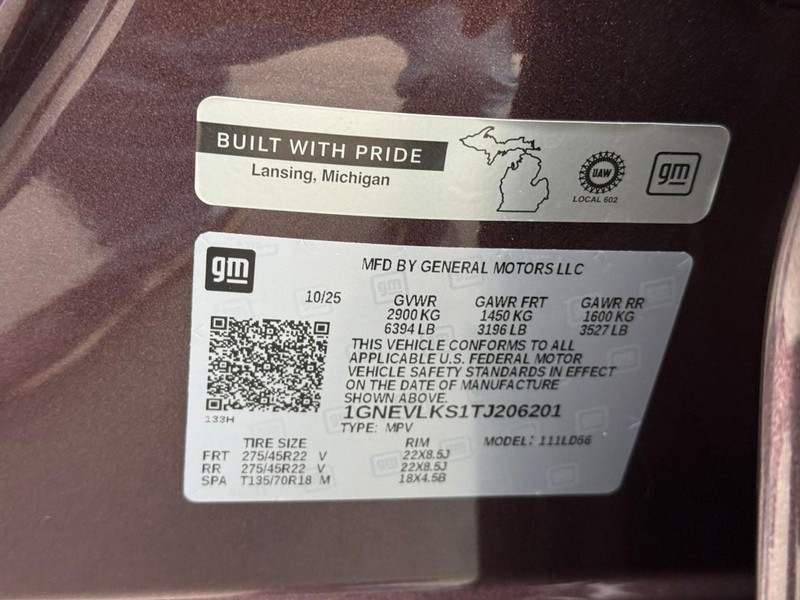 Chevrolet Traverse Vehicle Full-screen Gallery Image 18