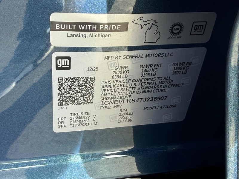 Chevrolet Traverse Vehicle Full-screen Gallery Image 17