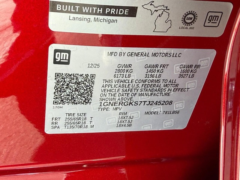 Chevrolet Traverse Vehicle Full-screen Gallery Image 16