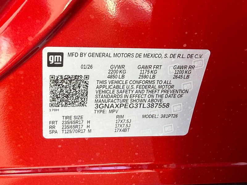 Chevrolet Equinox Vehicle Full-screen Gallery Image 17