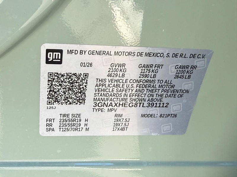 Chevrolet Equinox Vehicle Full-screen Gallery Image 15