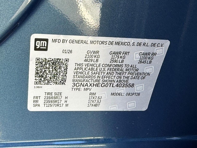 Chevrolet Equinox Vehicle Full-screen Gallery Image 16