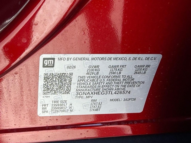 Chevrolet Equinox Vehicle Full-screen Gallery Image 16