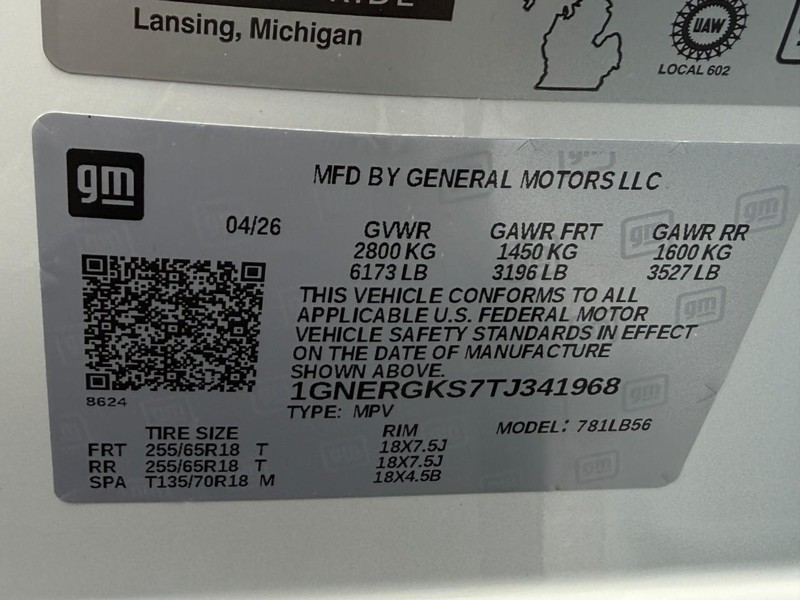 Chevrolet Traverse Vehicle Full-screen Gallery Image 17