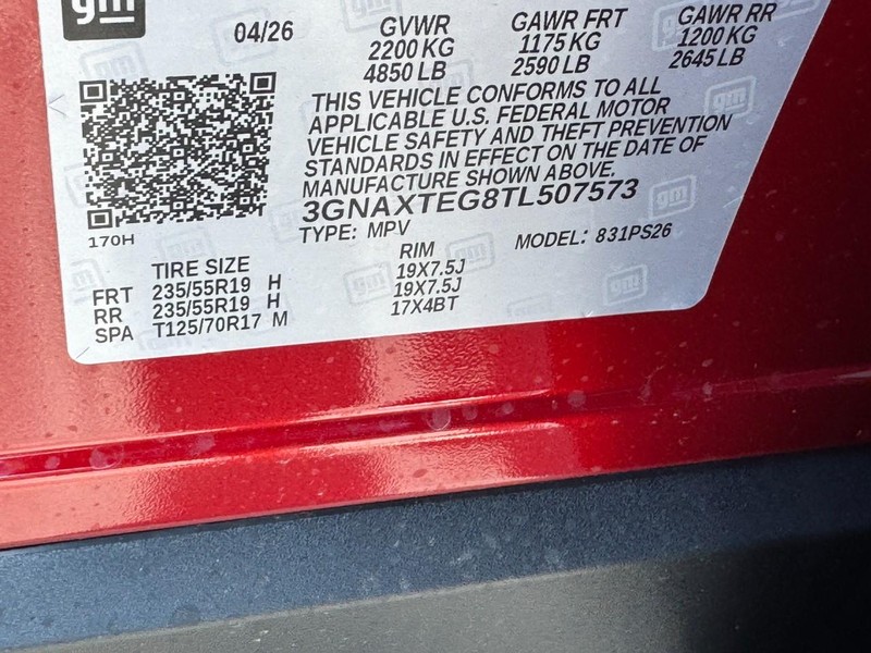 Chevrolet Equinox Vehicle Full-screen Gallery Image 18