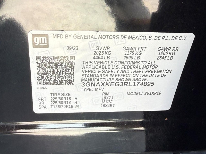 Chevrolet Equinox Vehicle Full-screen Gallery Image 23
