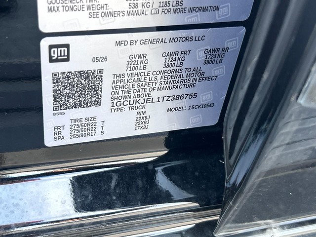 2026 Chevrolet Silverado 1500 High Country - Photo 20