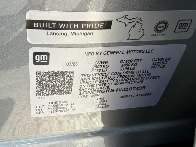 2027 Chevrolet Traverse LT - Photo 18