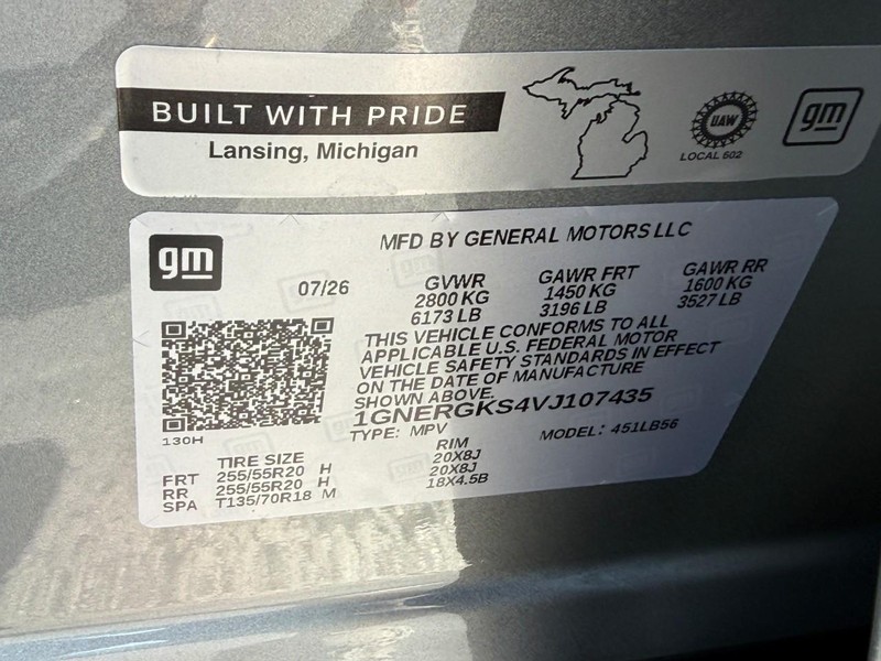 Chevrolet Traverse Vehicle Full-screen Gallery Image 18