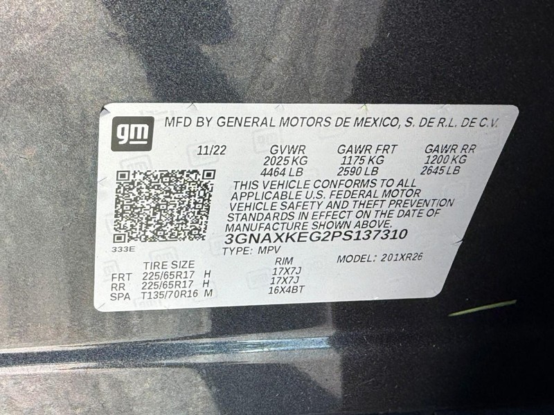 Chevrolet Equinox Vehicle Full-screen Gallery Image 25