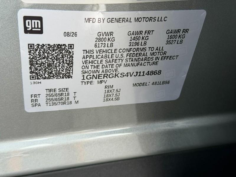 Chevrolet Traverse Vehicle Full-screen Gallery Image 16
