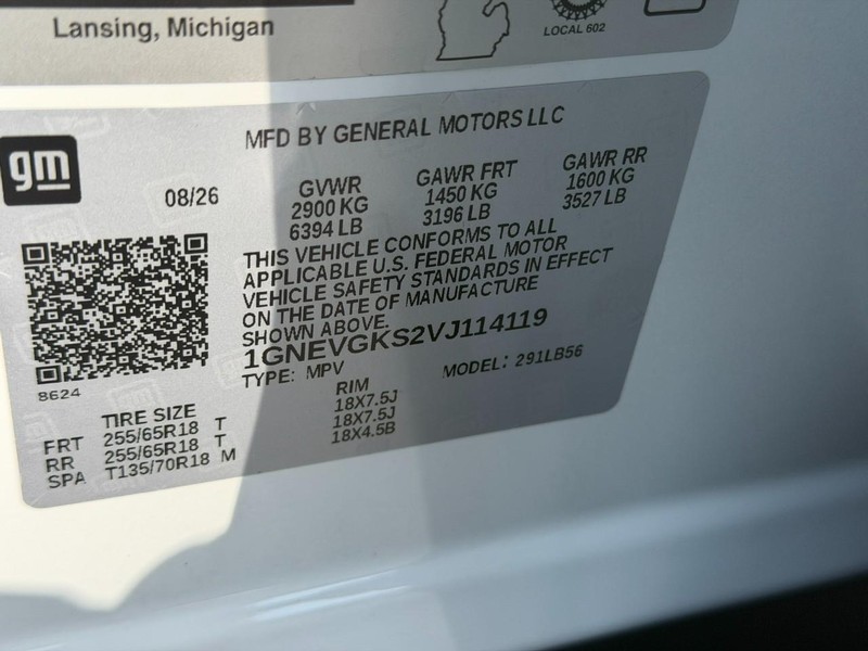 Chevrolet Traverse Vehicle Full-screen Gallery Image 16