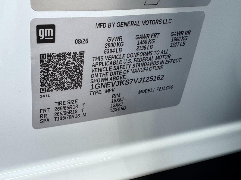 Chevrolet Traverse Vehicle Full-screen Gallery Image 20